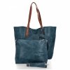 GENȚĂ DE DAMĂ shopper bag Herisson albastru marin H8805